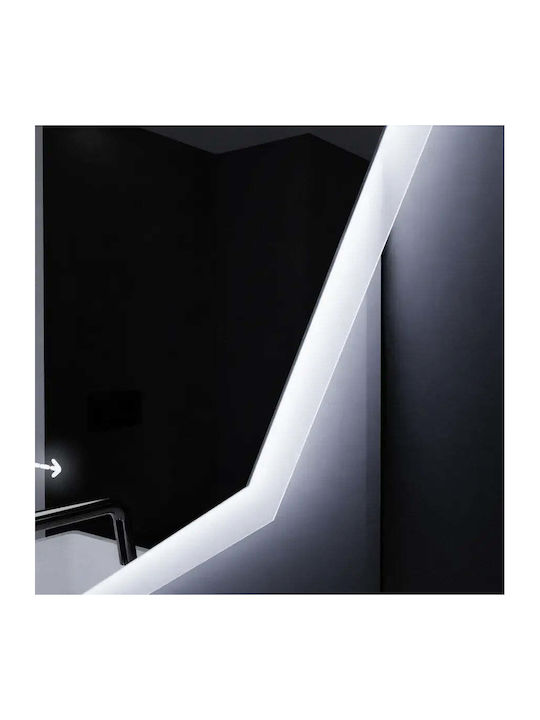 Alista Home Poligon Badezimmerspiegel LED 60x60cm