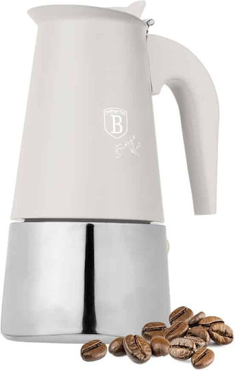 Berlinger Haus Μπρίκι Espresso 6cups Inox Ασημί