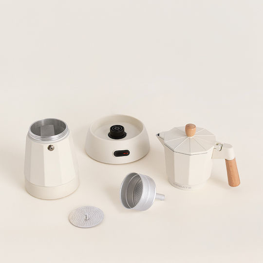 Create Thera Електрическа Мокро кафе 6 Cups 480W Сребрист