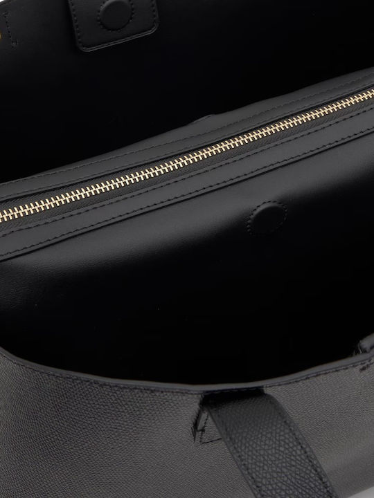 Women's Black Shopper Bag