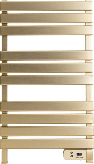 Create Șină electrică pentru prosoape 500W 96.9x55cm Gold