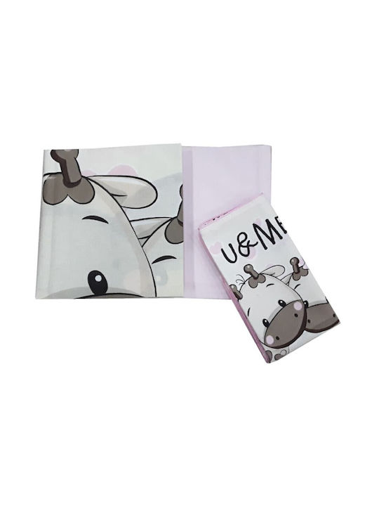 Beboulino Set You & Me Pink 95x150cm