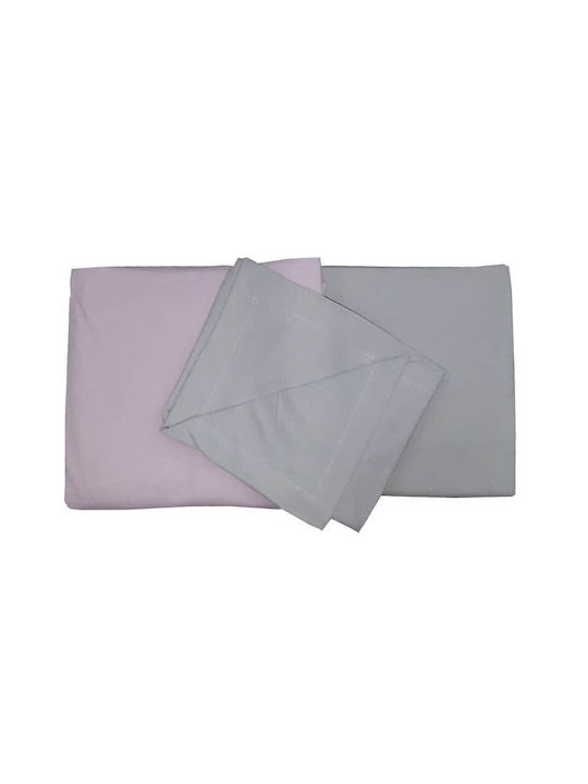 Beboulino Baby Bettlaken Graues 100x180cm
