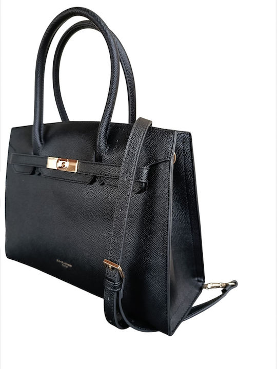 Damentasche Schultertasche Schwarz
