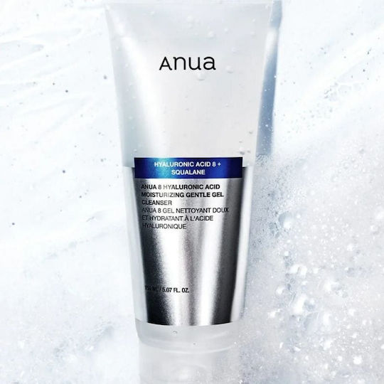 Anua 8 Hyaluronic Acid Moisturizing Gentle Гел Почистване Лице 150мл
