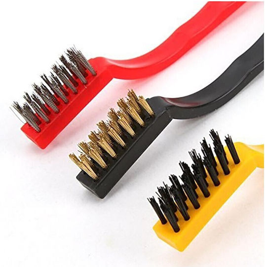 Perii 6930720001177 Plastice Perii de Curățare cu mâner pentru Toaletă Multicolore 3buc