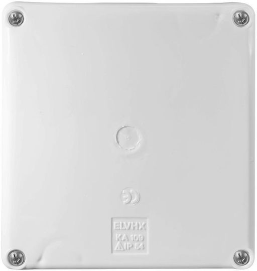 Elvhx Elbox Cutie electrică pentru montaj exterior Ramificare IP54 în culoarea Gri