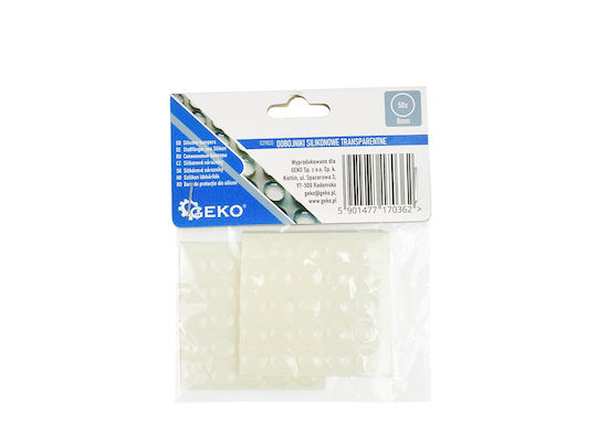 Geko Möbelsocken mit Aufkleber 8x8mm 1Stück G29820