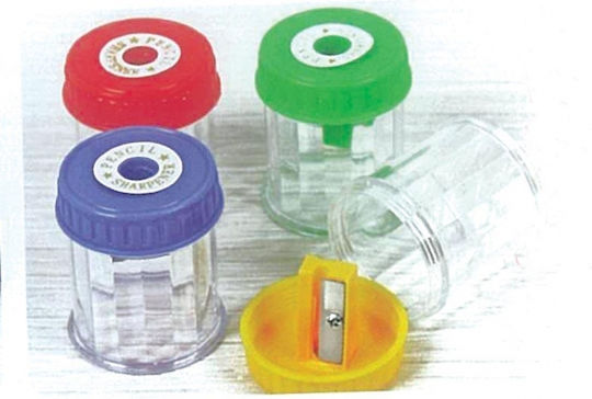 Next Plastic Sharpener Barrel (Μiscellaneous Colours) 1pcs
