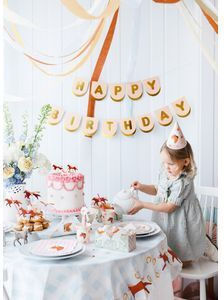 PartyDeco Party Hats Vintage Horse 6 Pieces