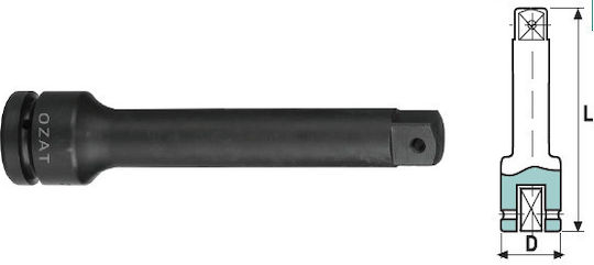 3/4'' Impact Verlängerung 3/4''