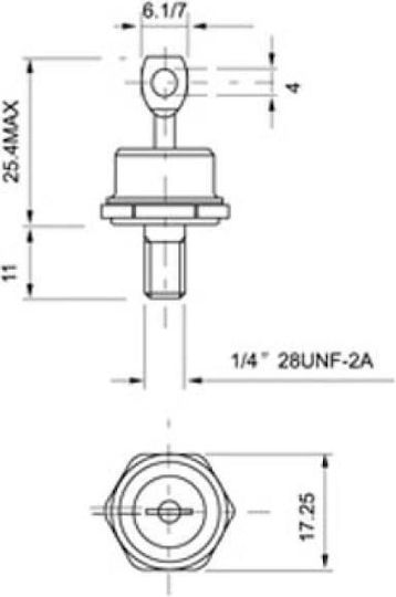 Rectifier Diode 600V and 70A 01.011.0084