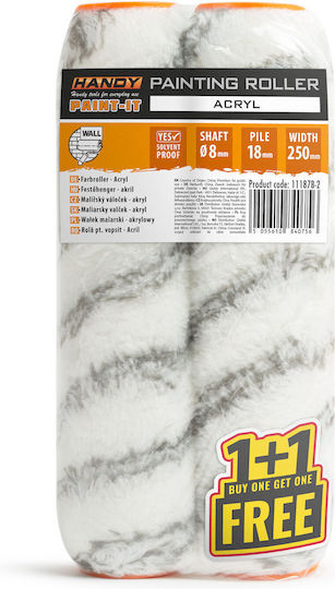 Handy Paint Roller Acrylic 250 Mm 2 Pcs Pack