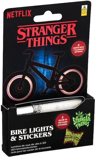 Stranger Things – Bike Lights Stickers Set 5 Led Stranger Things – Bike Lights Stickers Set 5 Led