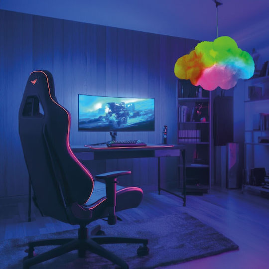Магическа Облачна Лампа 16 RGB LED 3 Х AAA 25 Х 20 Х 15 СМ
