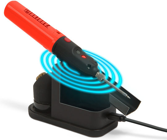 Cordless Soldering Iron Wireless Charging Qi + Cleaning Sponge