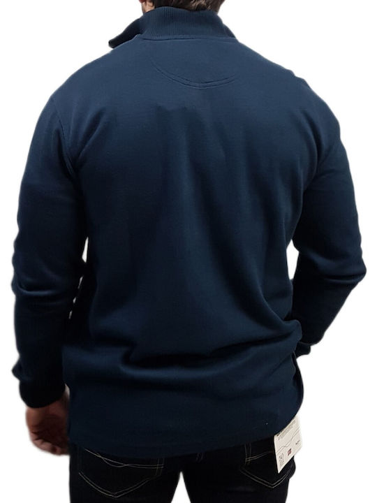 Visconti Herrenbluse Dunkel Navy Indigo