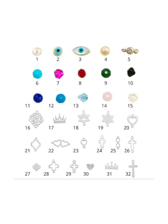 Dio Jewellery Lab Halskette mit Design Träne aus Silber