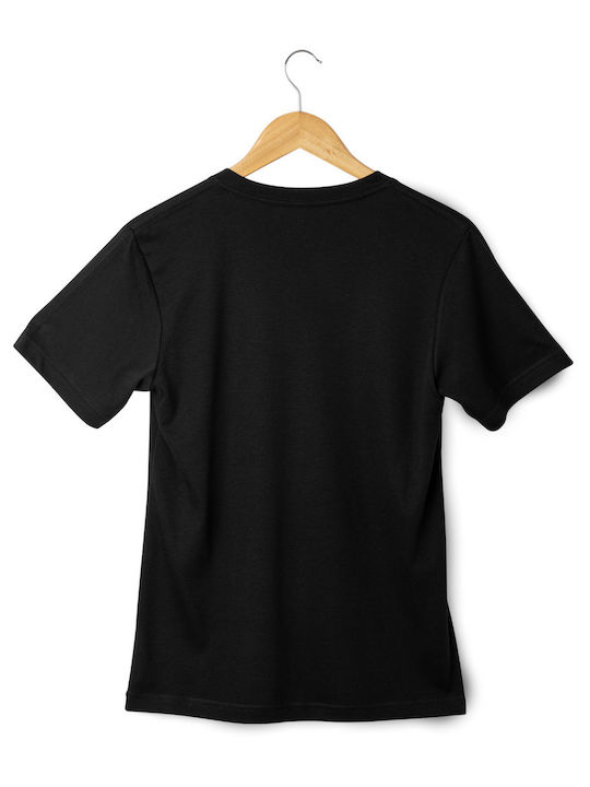 B&C T-shirt Μαύρο Βαμβακερό