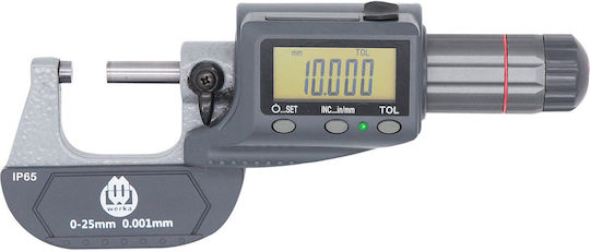 Ip65 Digital Outside Micrometer Range 0 – 25 Mm 0 – 1”