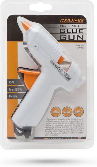 Handy 11098WH Pistol de lipit cu adeziv pentru tije de silicon 7mm