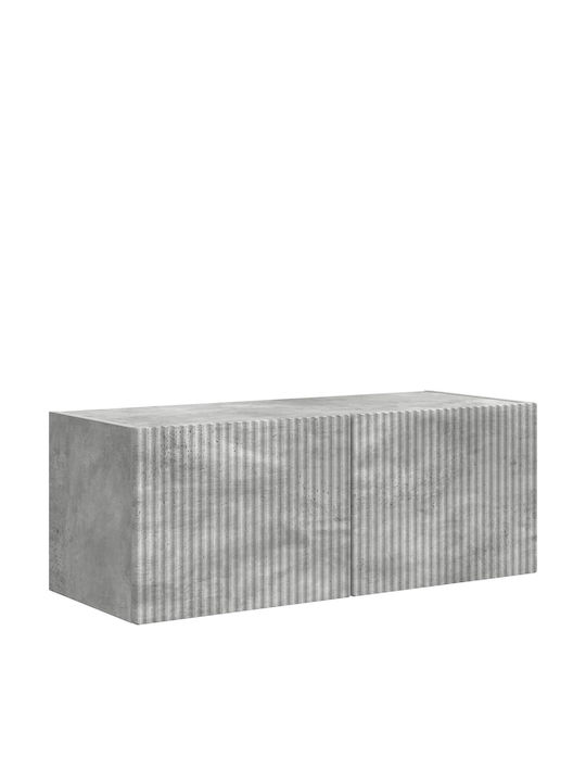 Living Room TV Unit Grey L30xW31xH100cm