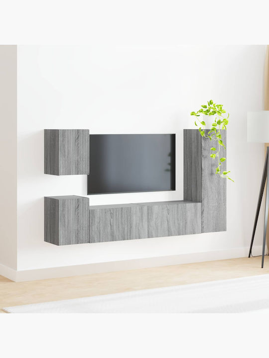 Wohnzimmer TV-Einheit Gray Sonoma L30xB31xH100cm