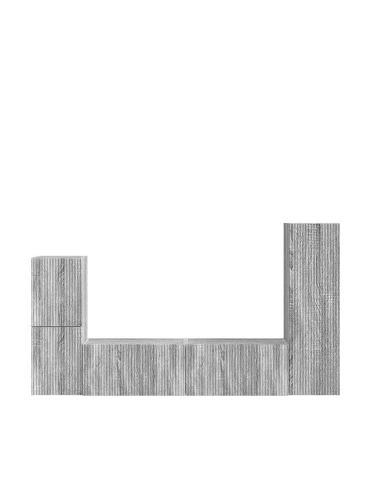 Wohnzimmer TV-Einheit Gray Sonoma L30xB31xH100cm
