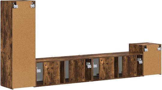 Животно помещение ТВ единица Smoked Oak Д30xШ31xВ100бр