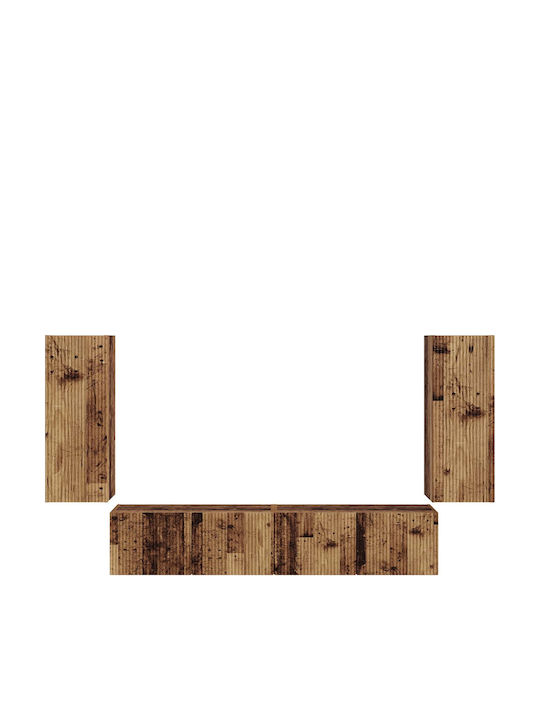 Living Room TV Unit Old Wood L78.5xW30xH29.5cm