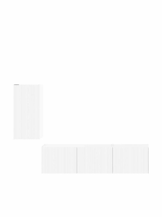 Living Room TV Unit White L30xW31xH100cm