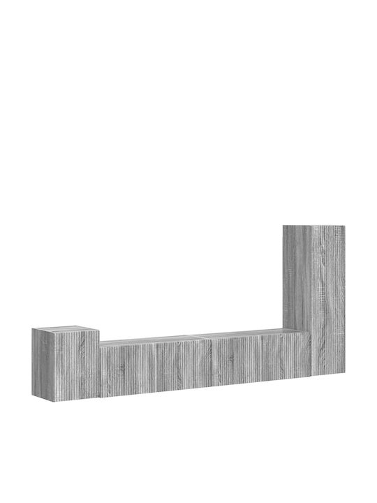 Wohnzimmer TV-Einheit Gray Sonoma L30xB31xH100cm