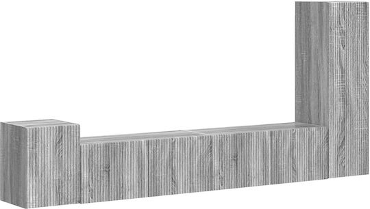 Животно помещение ТВ единица Gray Sonoma Д30xШ31xВ100бр