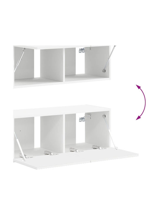 Wohnzimmer TV-Einheit White L30xB31xH100cm