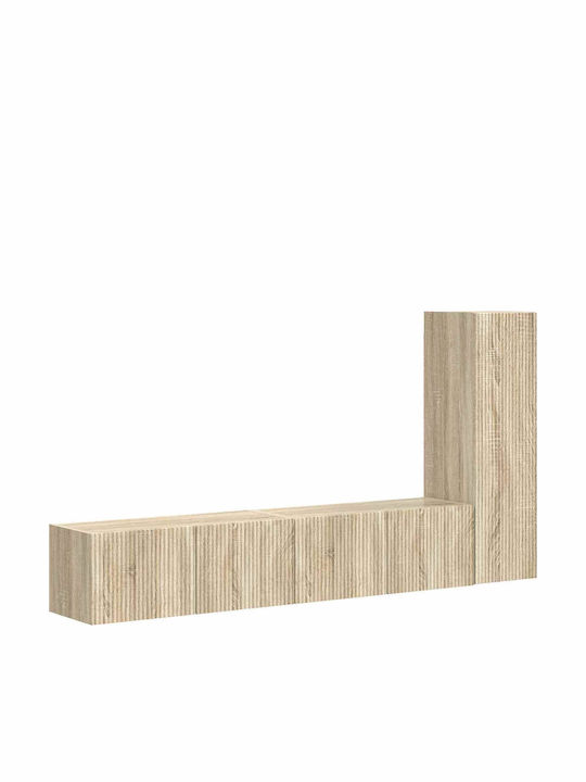 Living Room TV Unit Sonoma Oak L30xW31xH100cm