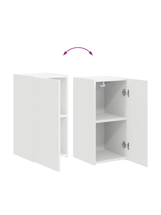 Living Room TV Unit White L30xW31xH60cm