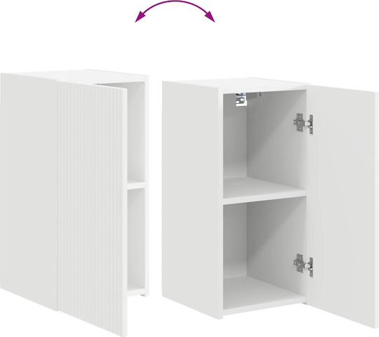 Wohnzimmer TV-Einheit White L30xB31xH60cm