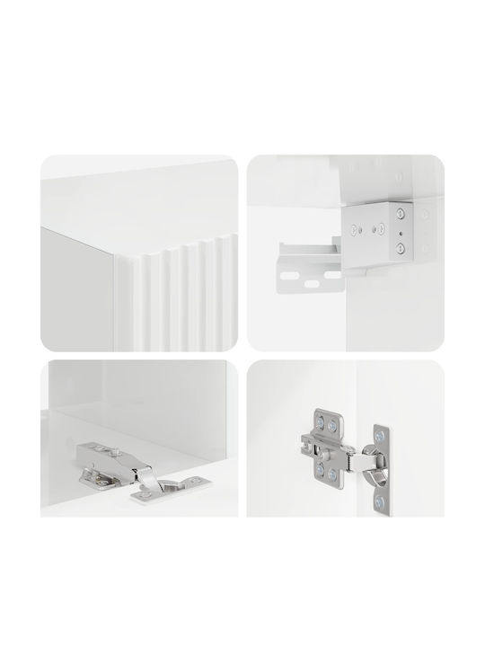 Living Room TV Unit White L30xW31xH60cm