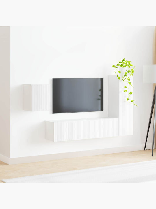 Living Room TV Unit White L30xW31xH100cm