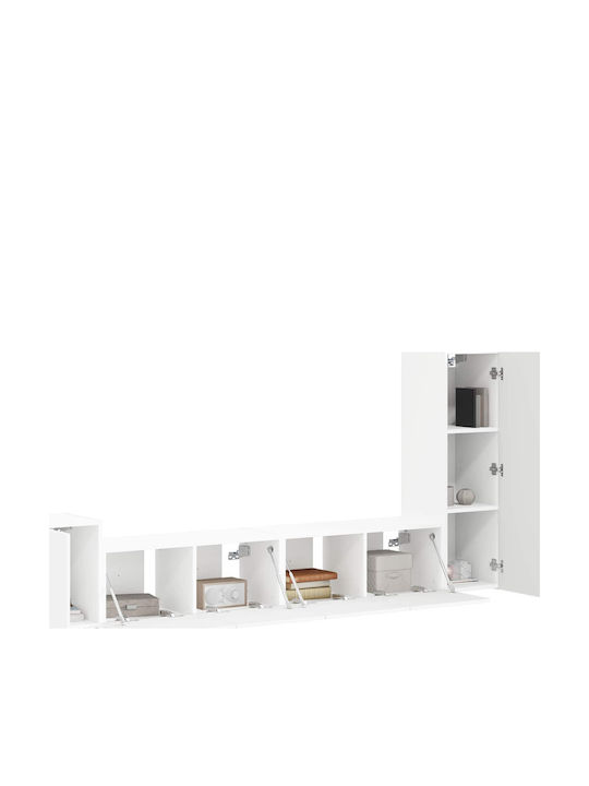 Living Room TV Unit White L30xW31xH100cm