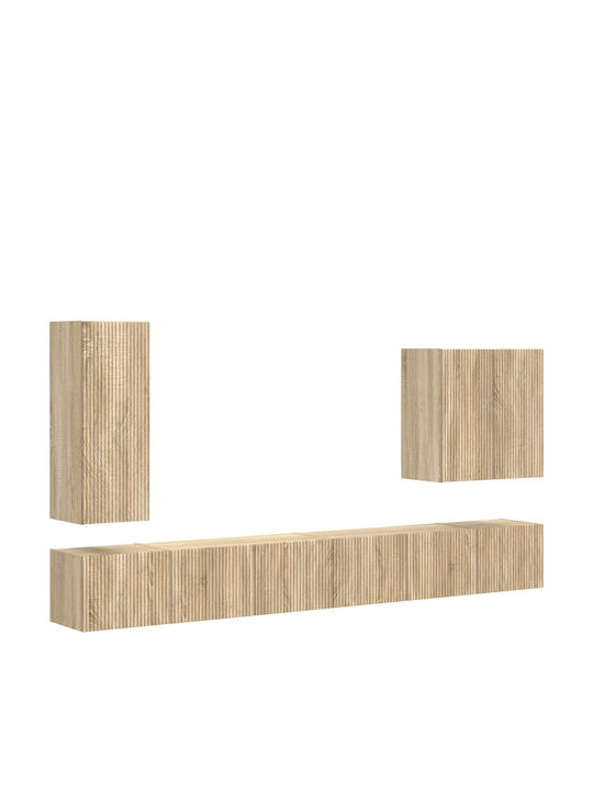 Living Room TV Unit Sonoma Oak L78.5xW30xH29.5cm
