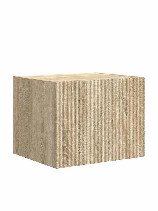 Living Room TV Unit Sonoma Oak L78.5xW30xH29.5cm