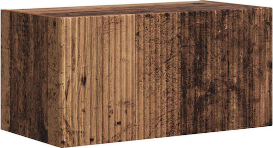 Living Room TV Unit Old Wood L30xW31xH60cm
