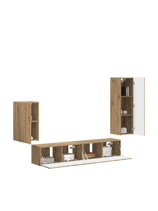 Σύνθετο Σαλονιού Artisan Oak Μ30xΒ31xΥ100εκ.