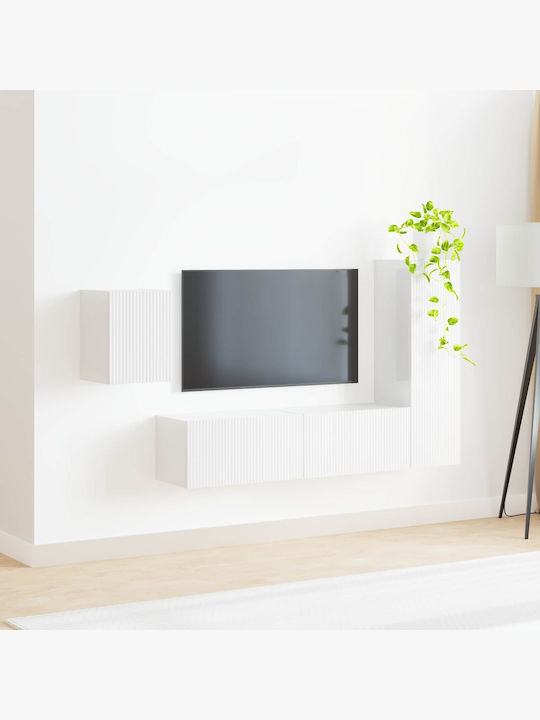Living Room TV Unit White L30xW31xH100cm