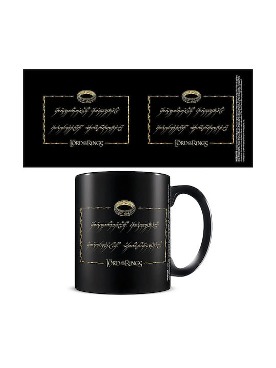Pyramid International The Lord Of The Rings - One Ring Κούπα Κεραμική Μαύρη 320ml