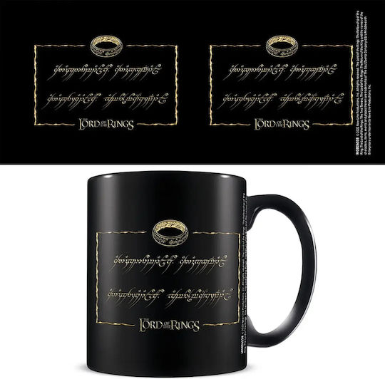 Pyramid International The Lord Of The Rings - One Ring Κούπα Κεραμική Μαύρη 320ml Pyramid International The Lord Of The Rings - One Ring Κούπα Κεραμική Μαύρη 320ml