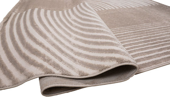 Klonaras Geometric 435 Covor Rectangular L.bej