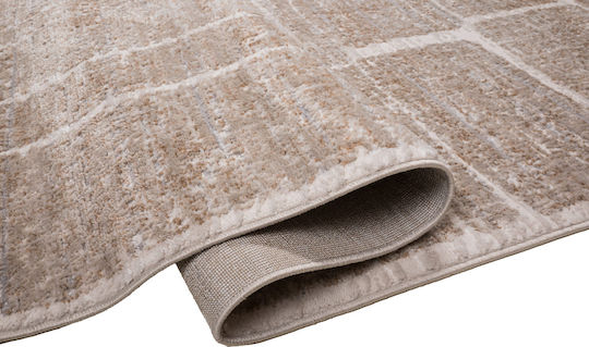 Klonaras Geometric 434 Covor Rectangular L.bej