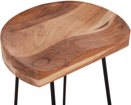 Bar Hocker Hölzernes Eleanor Braun 40x48x76cm